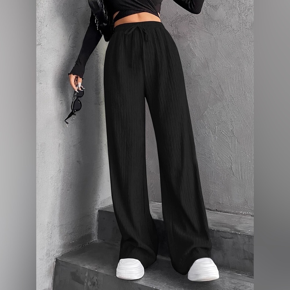 Drawstring Wide Leg Pants - Picture 5 of 16
